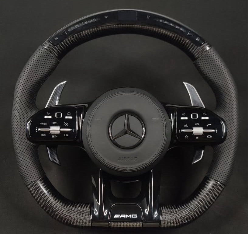 Volante fibra de carbono MERCEDES BENZ AMG (2015-2021)