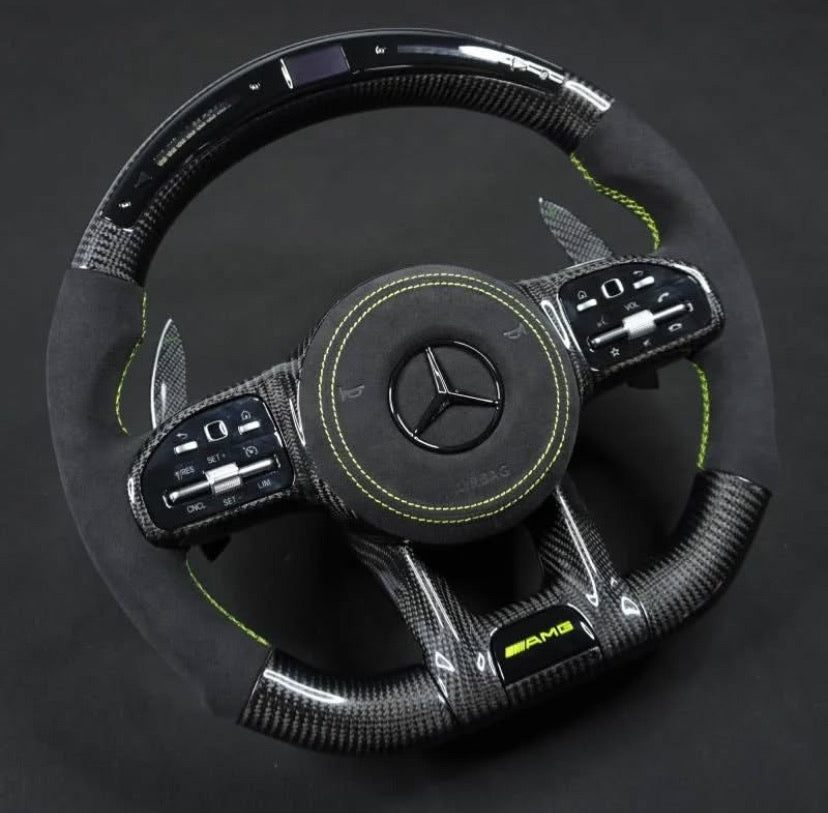 Volante fibra de carbono MERCEDES BENZ AMG (2015-2021)