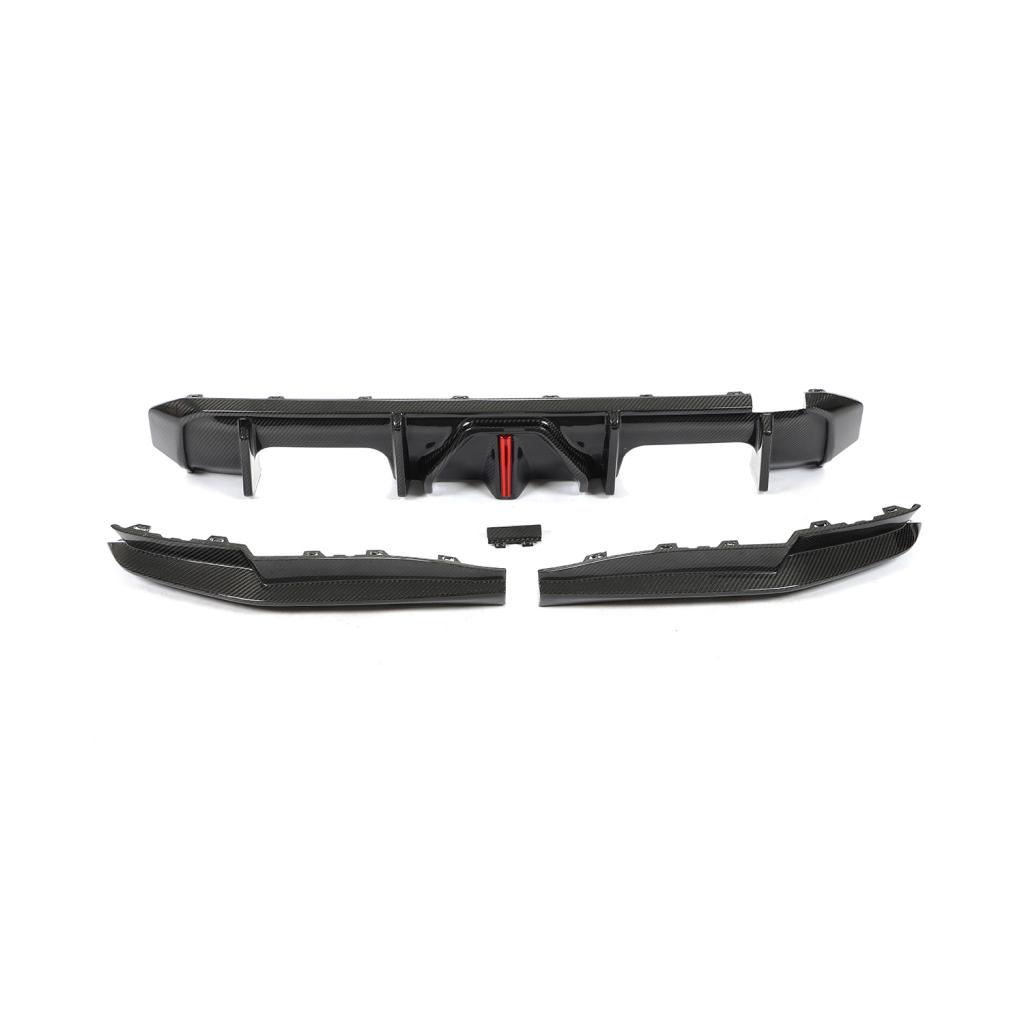 Difusor trasero de fibra de carbono para BMW M4 G82 G83 (2021-22)